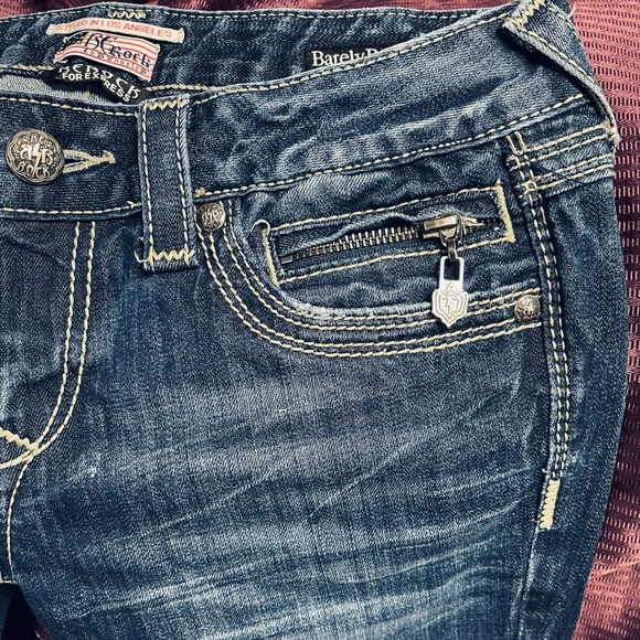 🍒 BOGO 🍒 EXPRESS Dark Wash Boot cut Jeans - Picture 8 of 15